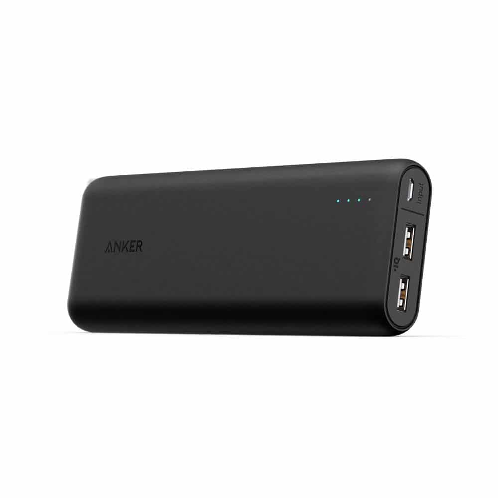 Anker PowerCore 15600mAh PowerIQ Technology Power Bank – Black