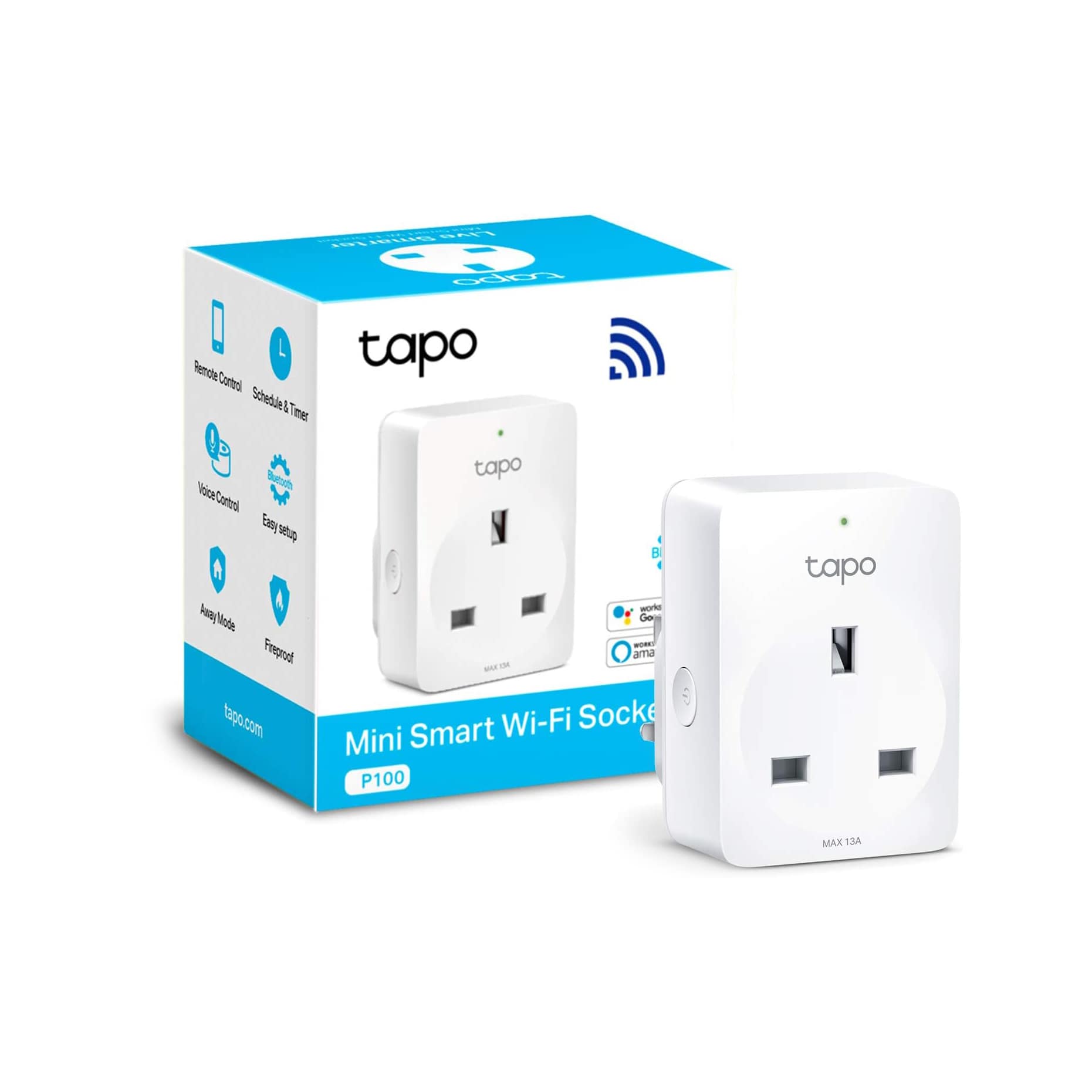 TP-Link Mini Smart Wi-Fi Socket (Tapo P100 MK) Brands  |  TP-Link  |