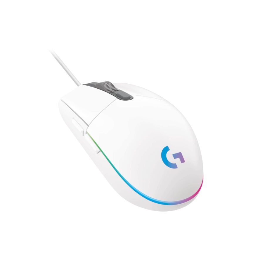 Logitech G102 Lightsync RGB 8,000DPI Gaming Mouse - White