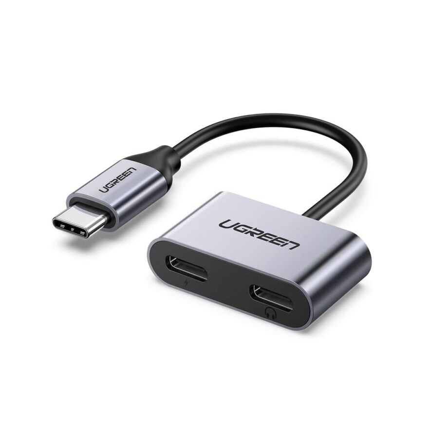 UGREEN 2-in-1 USB C Headphone & Charge Adapter