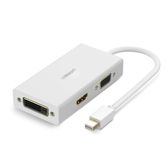 UGREEN Mini DP to HDMI VGA DVI Adapter   |  Cables, Adapters & Hubs  |  Video Adapters  |