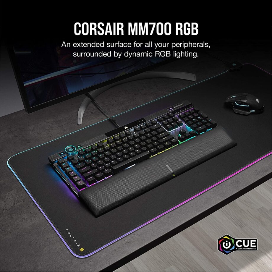 Corsair MM700 RGB Extended Cloth Gaming Mouse Pad - XXL