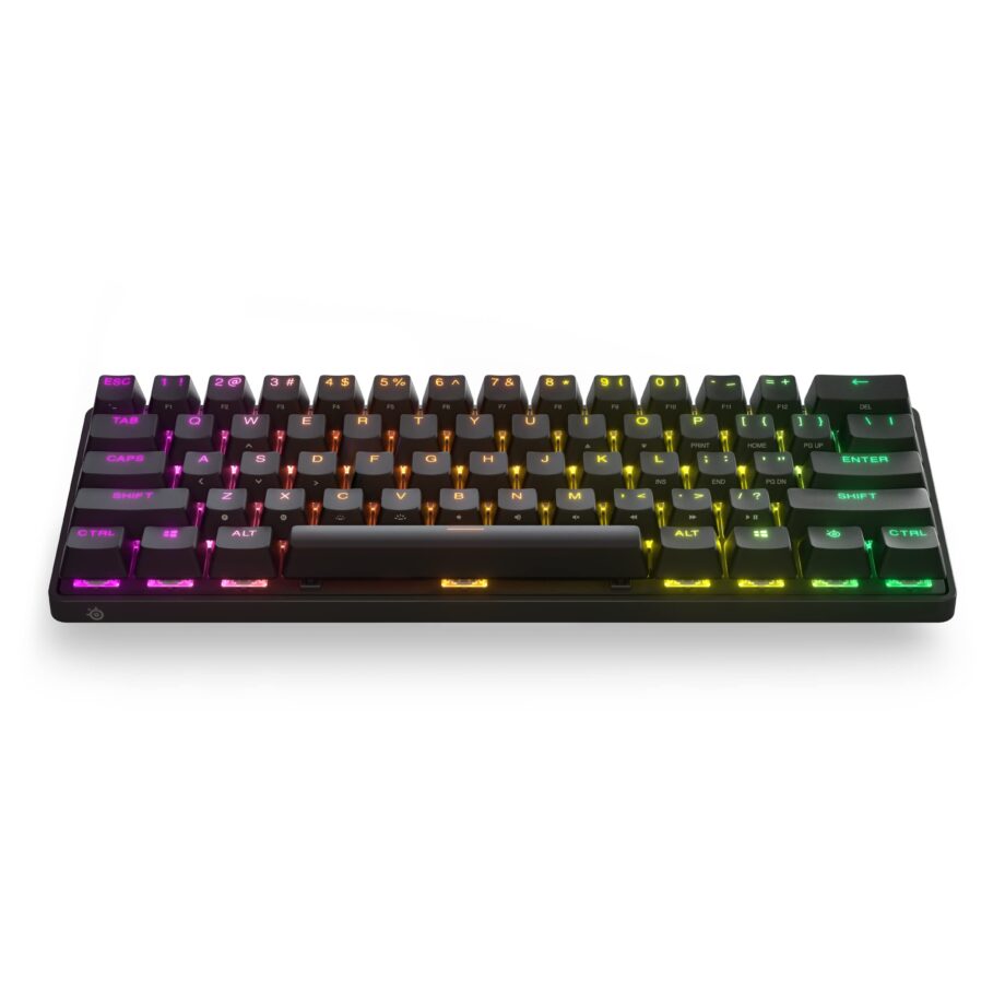 SteelSeries Apex Pro Mini Wireless 60% Mechanical Gaming Keyboard – World’s Fastest Keyboard