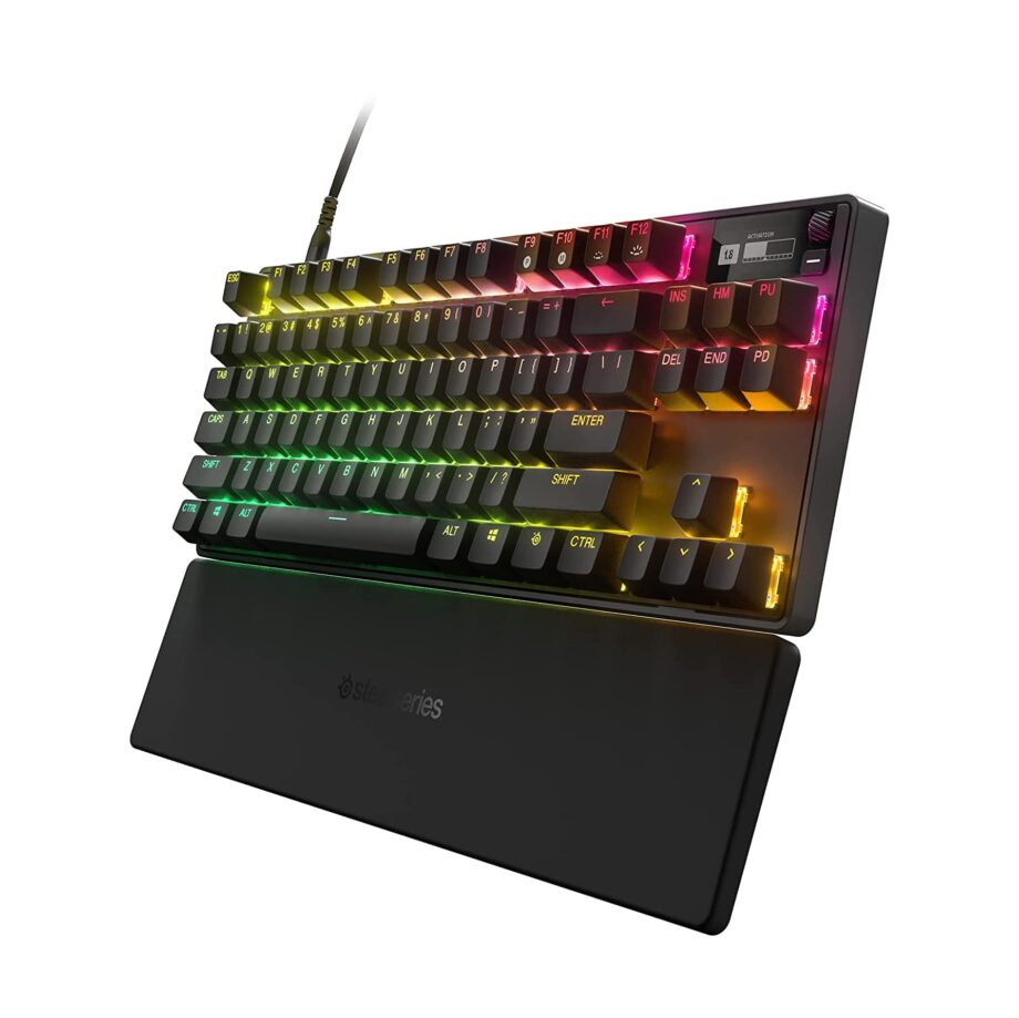 SteelSeries Apex Pro TKL 2023 Edition - World's Fastest Mechanical Gaming Keyboard