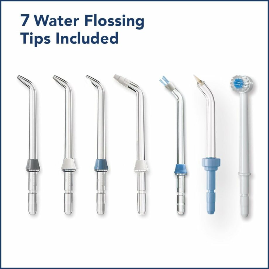 Waterpik Ultra Professional Water Flosser with 7 Tips and Advanced Pressure Control System - White