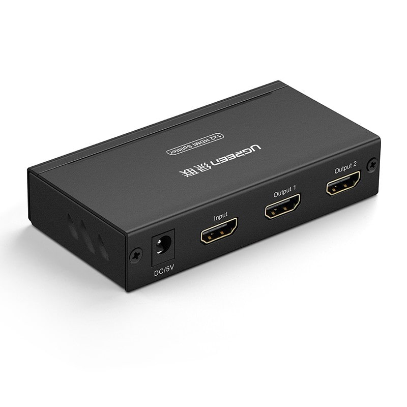 UGREEN 2 in 1 Out HDMI Amplifier Splitter Brands  |  UGREEN  |