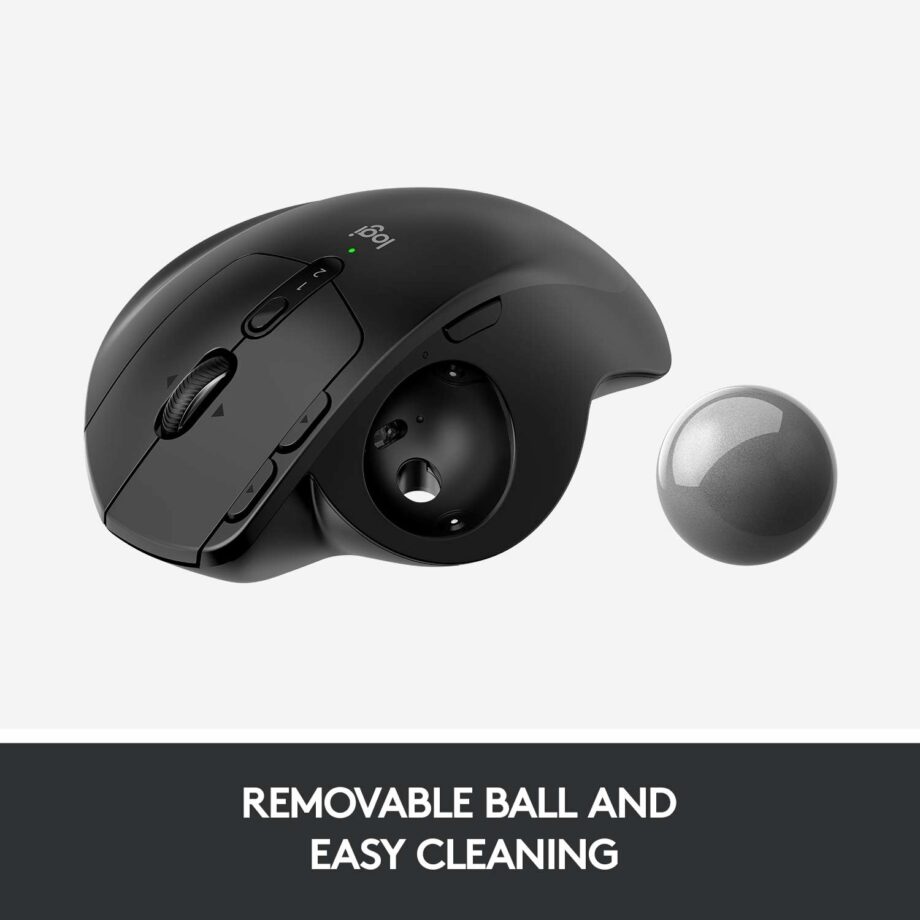 Logitech MX Ergo Ergonomic Design Wireless Trackball Mouse