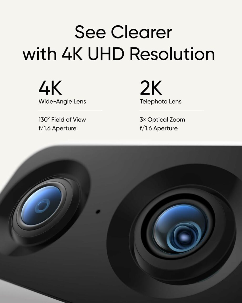 Anker Eufy S350 4K UHD 360° Security Indoor Cam with 8× Zoom