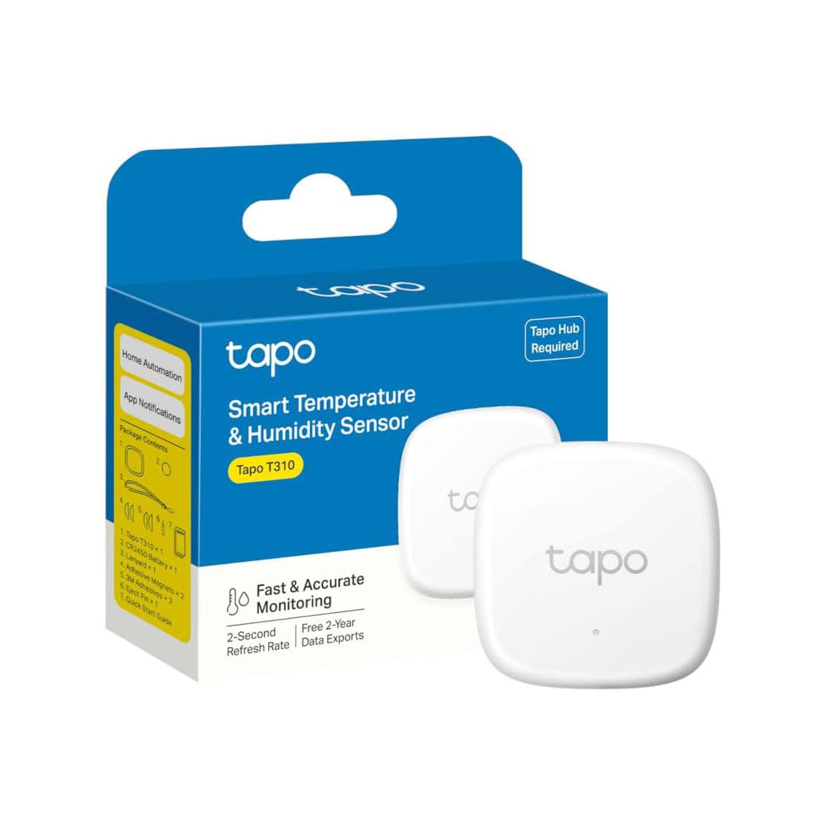 TP-Link Tapo T310 Smart Temperature & Humidity Sensor Brands  |  TP-Link  |