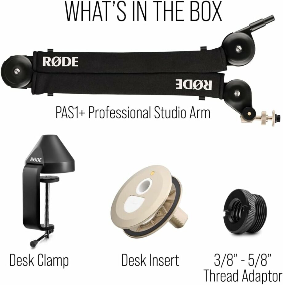 Rode PSA1+ Professional Studio Arm with Spring Damping and Cable Management (Pre-Order)