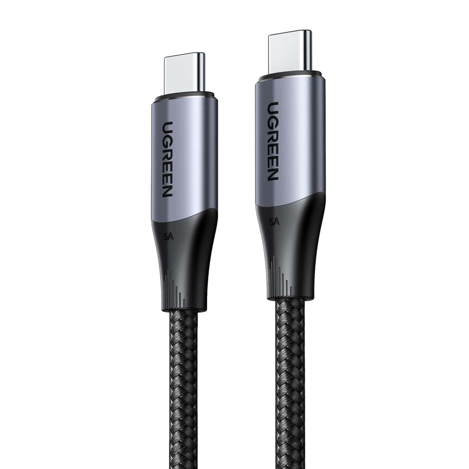 UGREEN 240W 4K@60Hz 10Gbps Data Transfer USB C to USB C 3.2 Gen 2 Cable – 1M   |  Smartphone Accessories  |  Cables  |  USB-C to C Cables  |