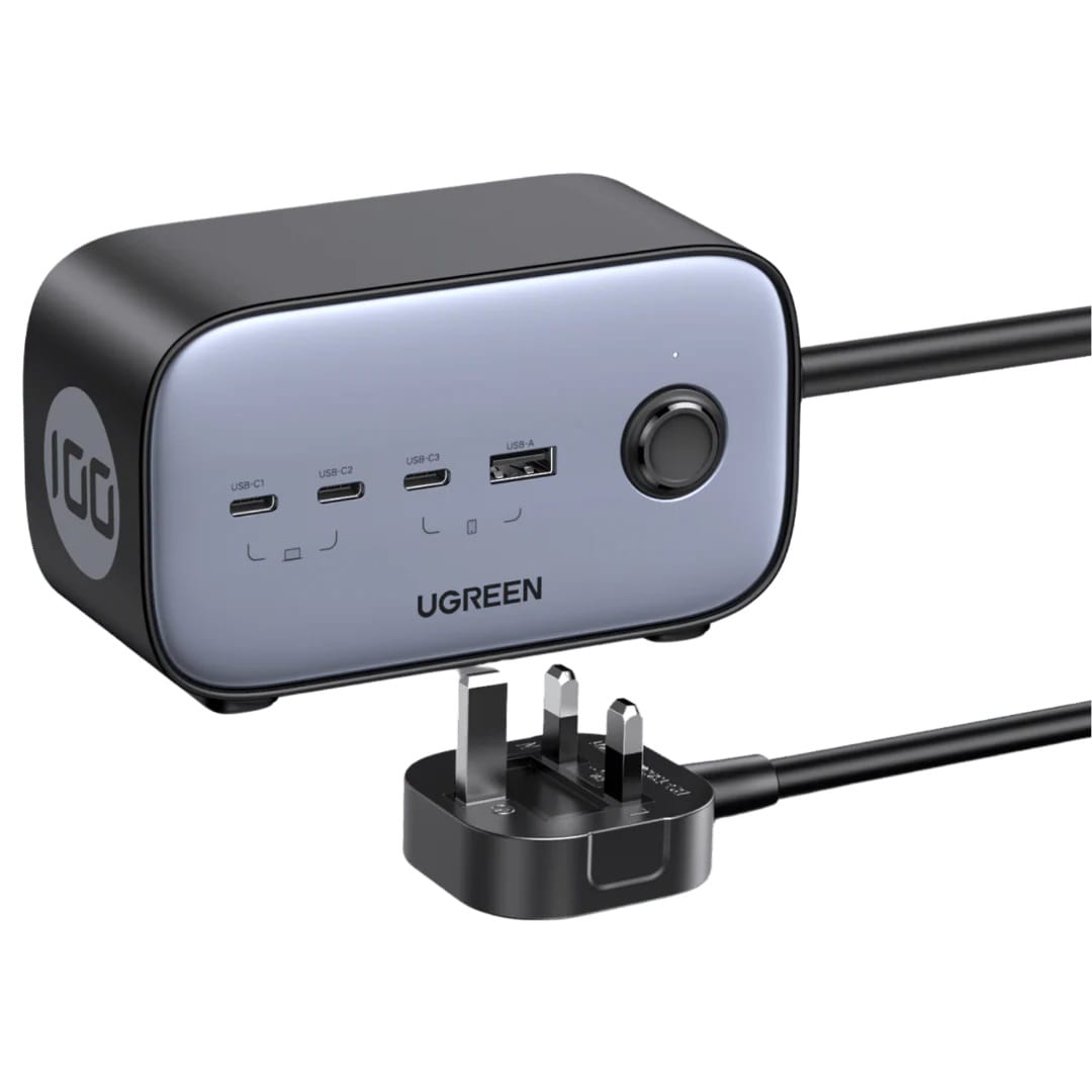 UGREEN Nexode 7-in-1 100W Charging Station – 1.8M UK Plug   |  Computer Accessories  |  Power Extensions  |