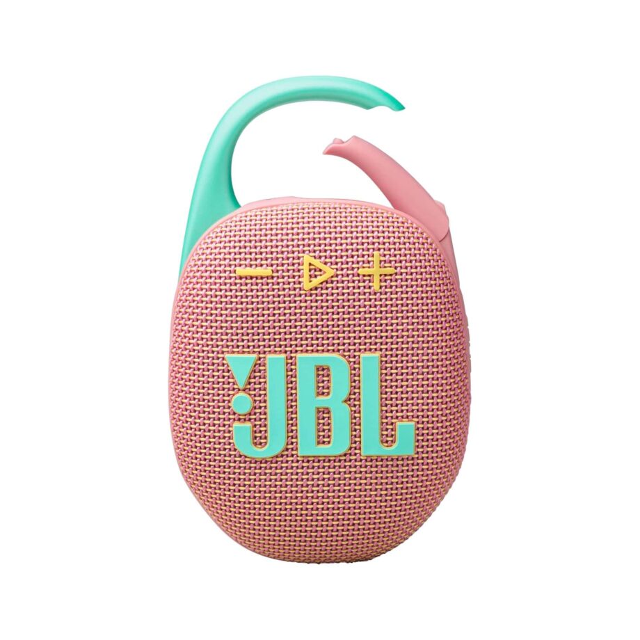 JBL Clip 5 Portable Waterproof Wireless Bluetooth Speaker - Pink