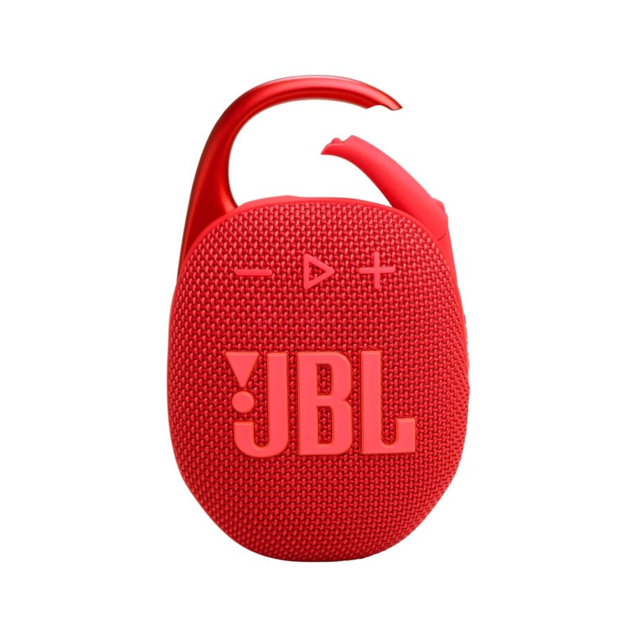 JBL Clip 5 Portable Waterproof Wireless Bluetooth Speaker - Red