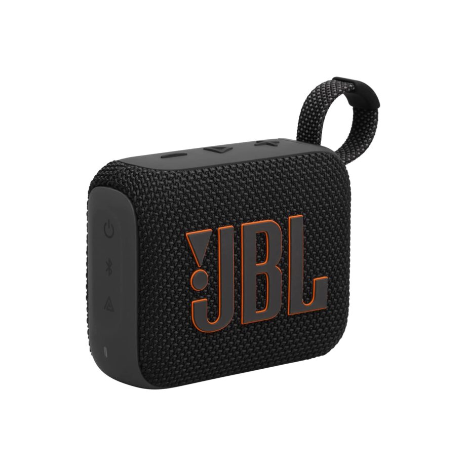 JBL GO 4 Waterproof Ultra Portable Bluetooth Speaker – Black