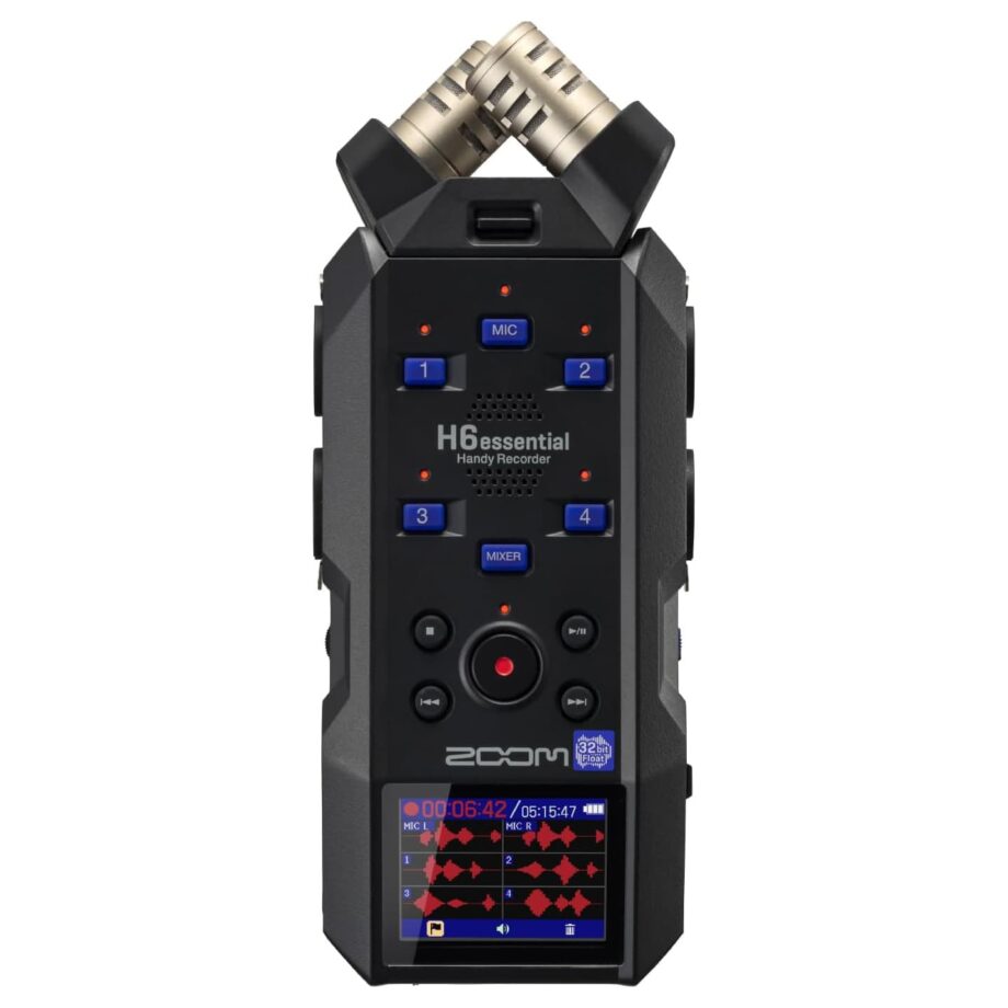 Zoom H6 Essential 6-Track Handy Recorder - 2024 Model (Pre-Order)