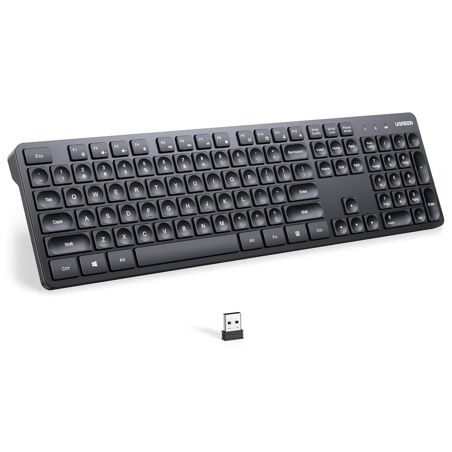 UGREEN Wireless 2.4Ghz Keyboard – Arabic Layout   |  Computer Accessories  |  Keyboards  |  Wireless keyboards  |