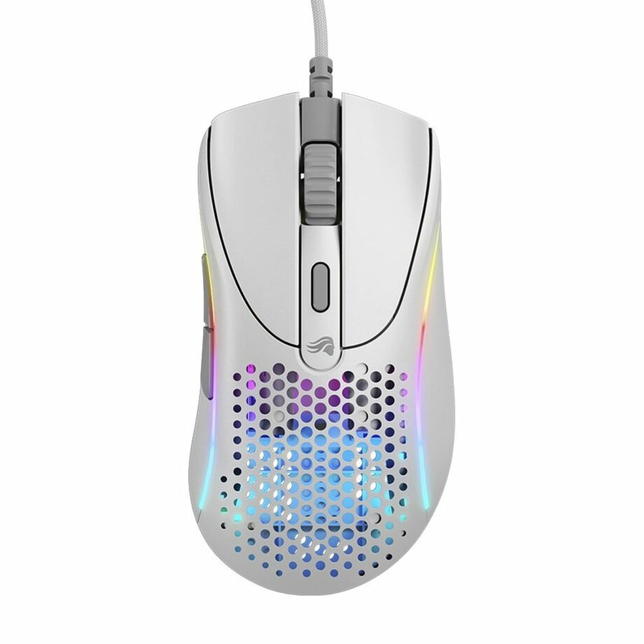 Glorious Model D 2 RGB Superlight Gaming Mouse - Matte White