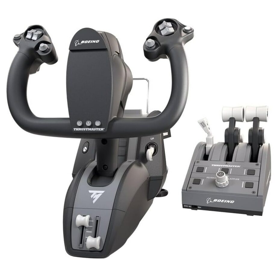 Thrustmaster TCA Yoke Pack High-Precision Flight Controller and Throttle Quadrant with Official Boeing License for PC and Xbox Series X|S (Pre-Order)