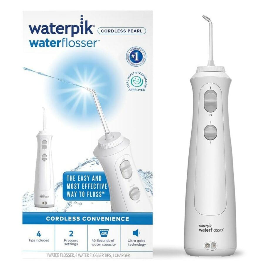 Waterpik Portable Rechargeable Cordless Pearl Water Flosser