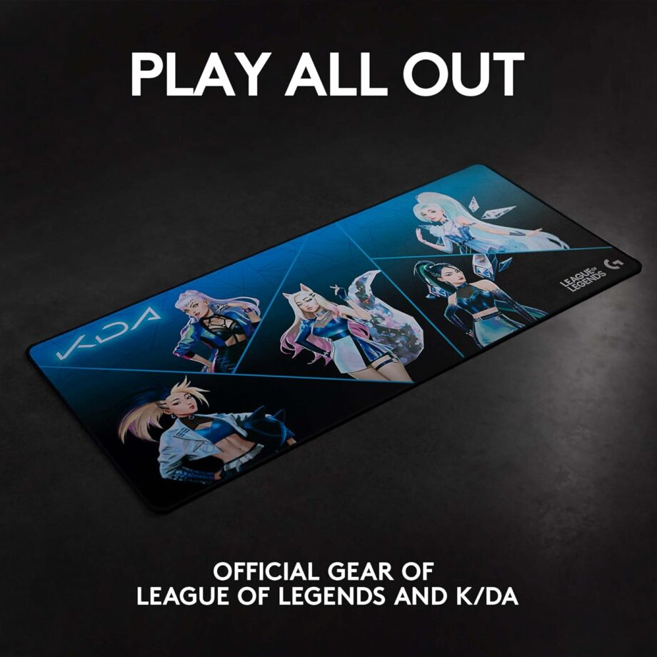 Logitech G840 K/DA XL Cloth Gaming Mouse Pad - Official League of Legends Gaming Gear