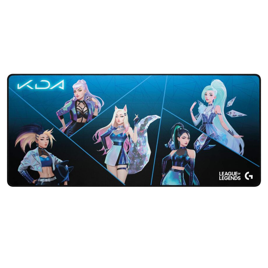 Logitech G840 K/DA XL Cloth Gaming Mouse Pad - Official League of Legends Gaming Gear