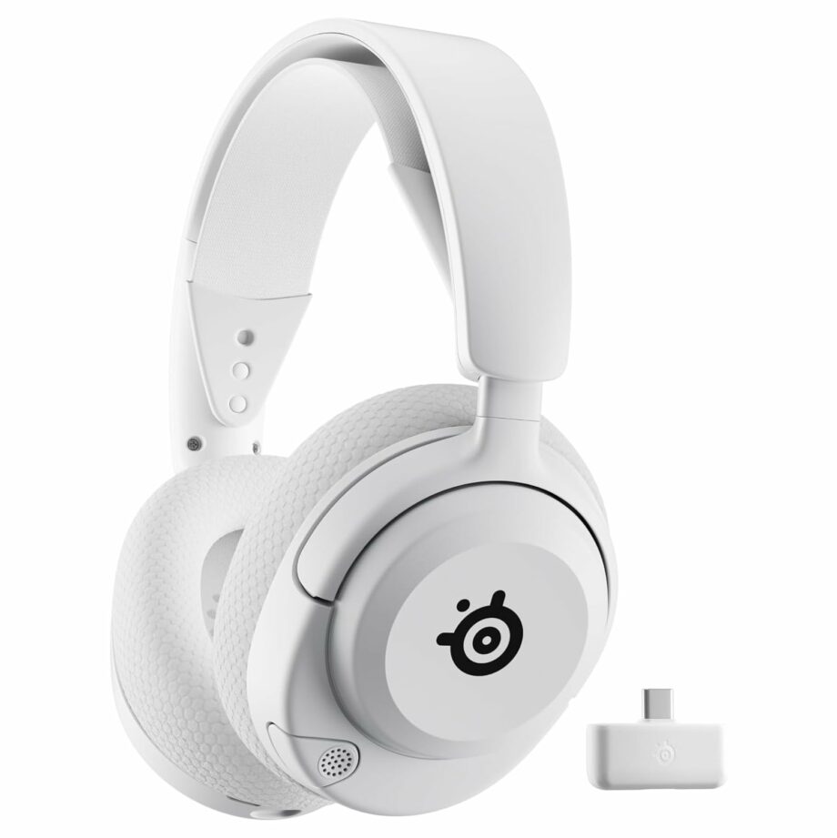 SteelSeries Arctis Nova 5 Wireless Multi-System Gaming Headset - White