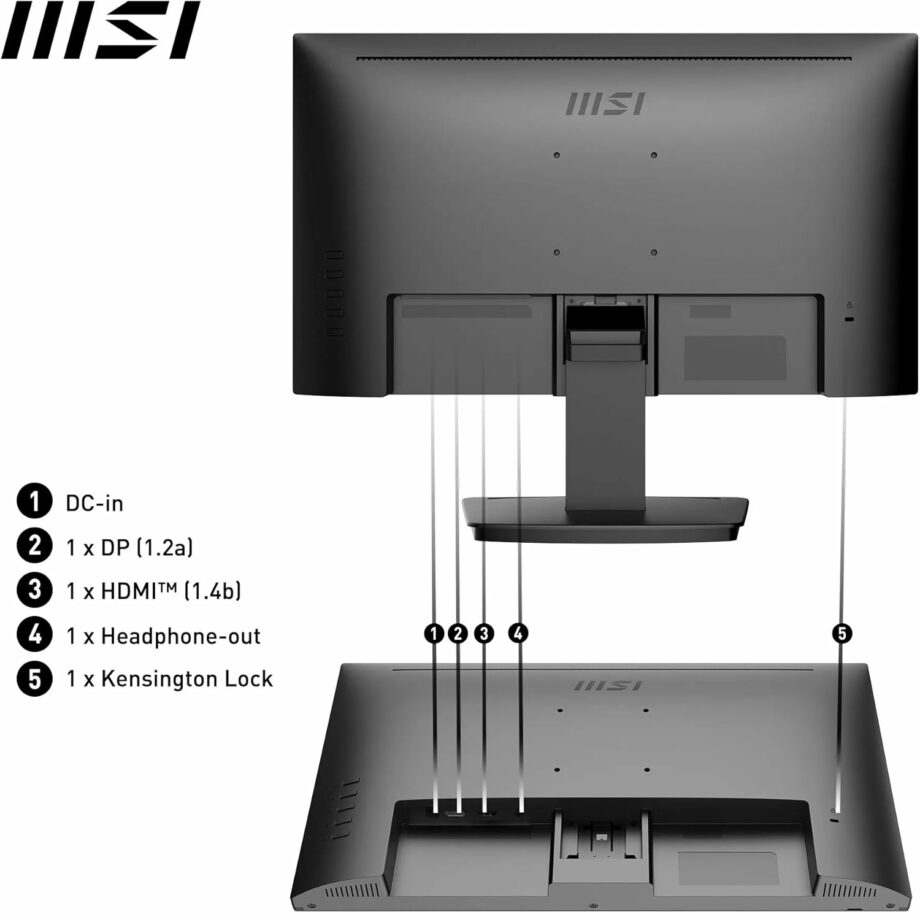 MSI PRO MP223 E2 22'' Full HD 1080P 100Hz Monitor