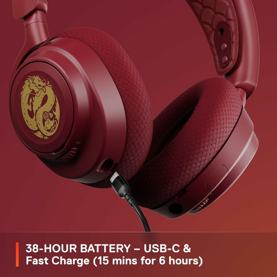 SteelSeries Arctis Nova 7 Wireless Multi-Platform Gaming Headset - Dragon Edition