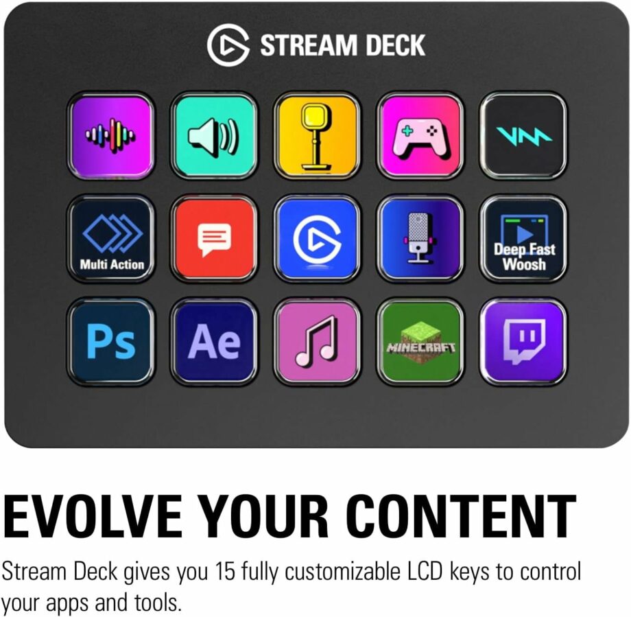 Elgato Stream Deck MK.2 15 Macro Keys Studio Controller (Pre-Order)