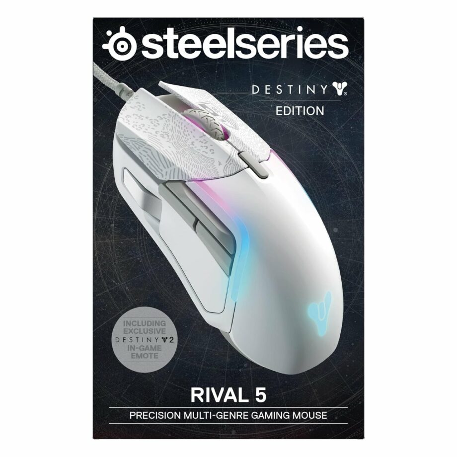 SteelSeries Rival 5 Destiny 2 Edition Wired Gaming Mouse