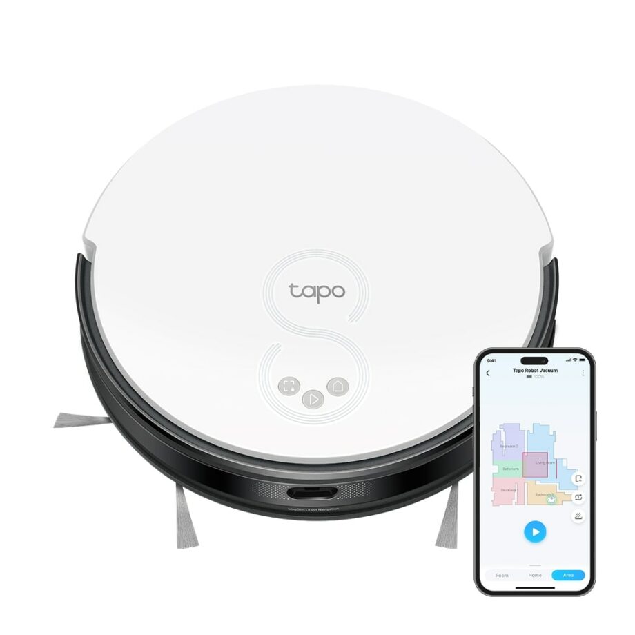 TP-Link Tapo RV20 Mop MagSlim™ LiDAR Navigation Robot Vacuum & Mop