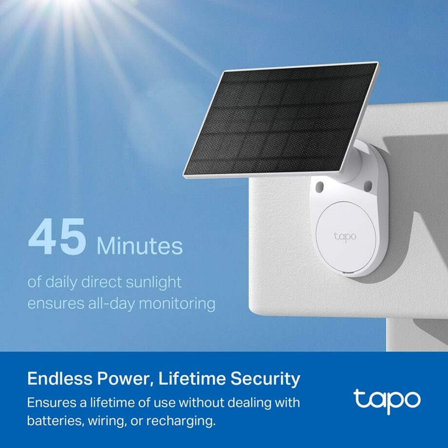 TP-Link Tapo C410 KIT 2K Solar-Powered Security Camera Kit