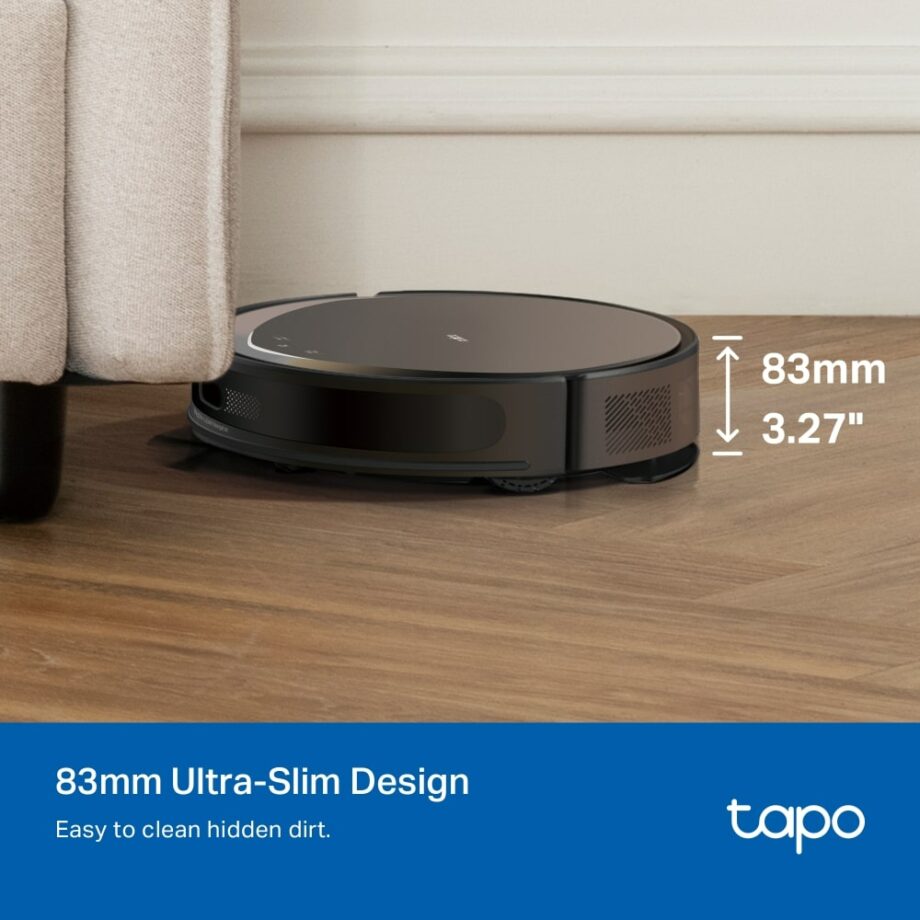 TP-Link Tapo RV20 Max Plus 5300Pa Suction MagSlim™ LiDAR Navigation Robot Vacuum and Mop with Auto-Empty Dock