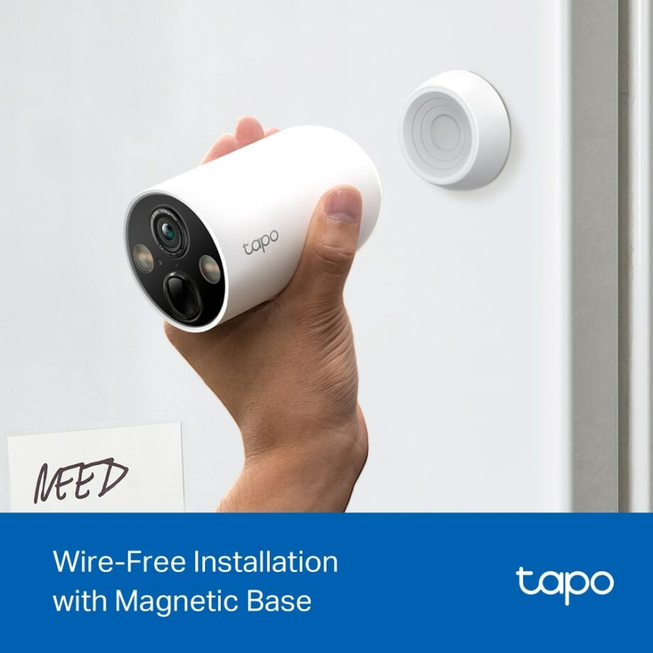 TP-Link Tapo C425 2K Smart Wire-Free Outdoor Security Camera