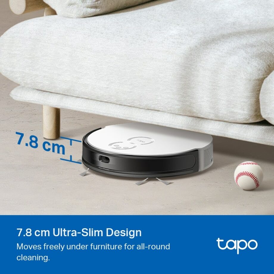 TP-Link Tapo RV20 Mop MagSlim™ LiDAR Navigation Robot Vacuum & Mop