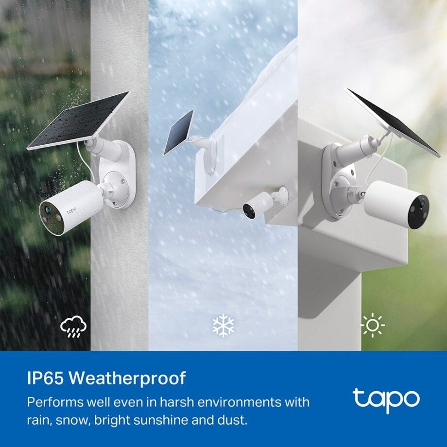 TP-Link Tapo C410 KIT 2K Solar-Powered Security Camera Kit