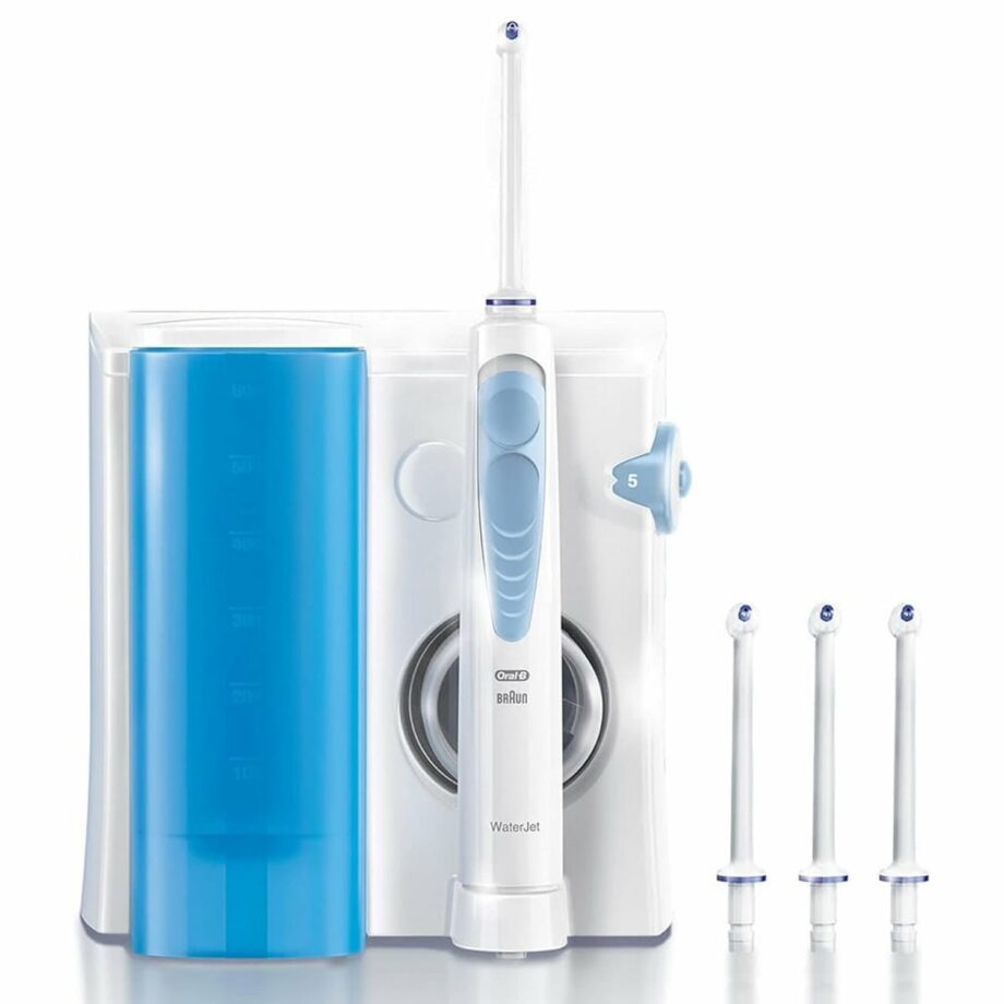 Oral-B Water Jet Oral Irrigator Water Flosser System with 4 Water Jet Replacement Nozzles