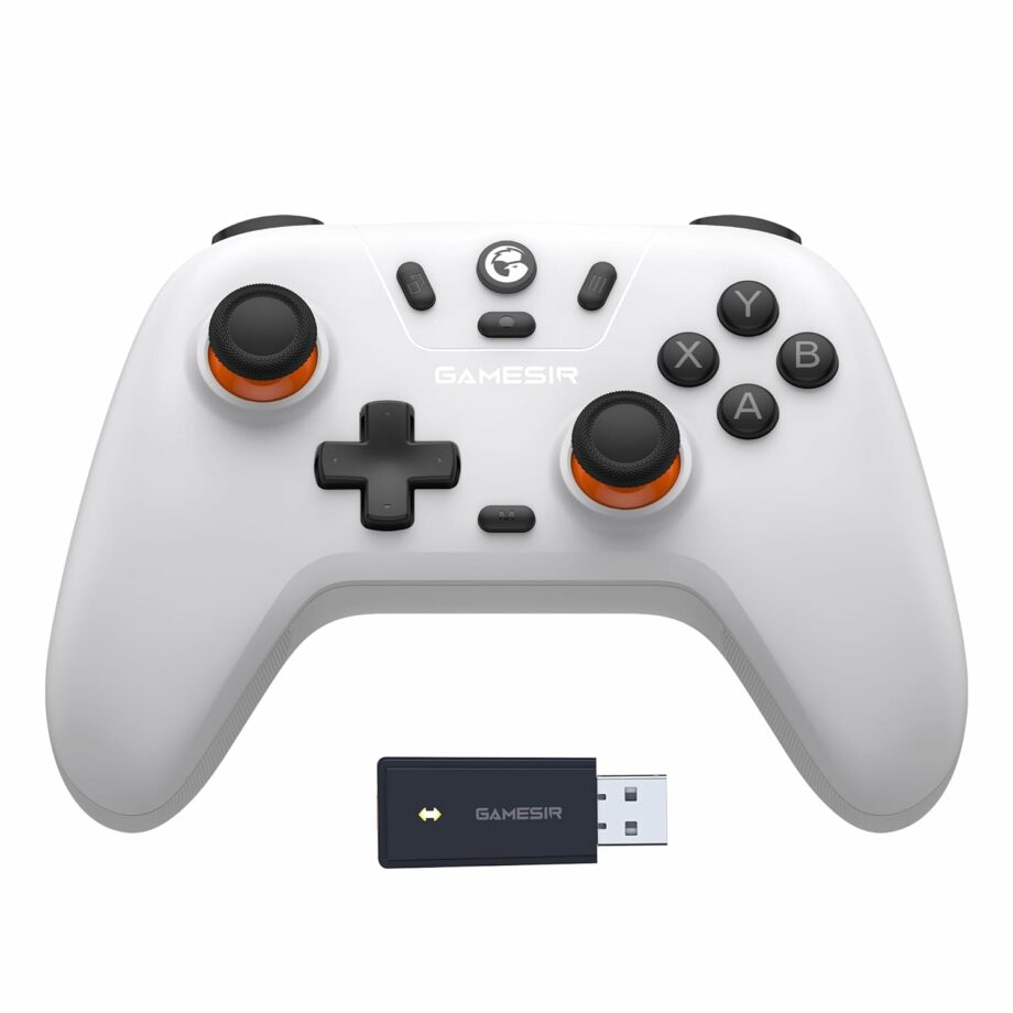 GameSir Nova Lite Wireless Controller for Windows PC, iPhone, Android, Switch & Steam Deck - White