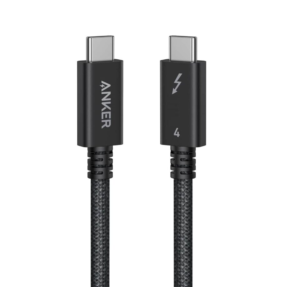 Anker Prime Thunderbolt 4 Certified 240W Charging 40Gbps Data Transfer Cable - 1M