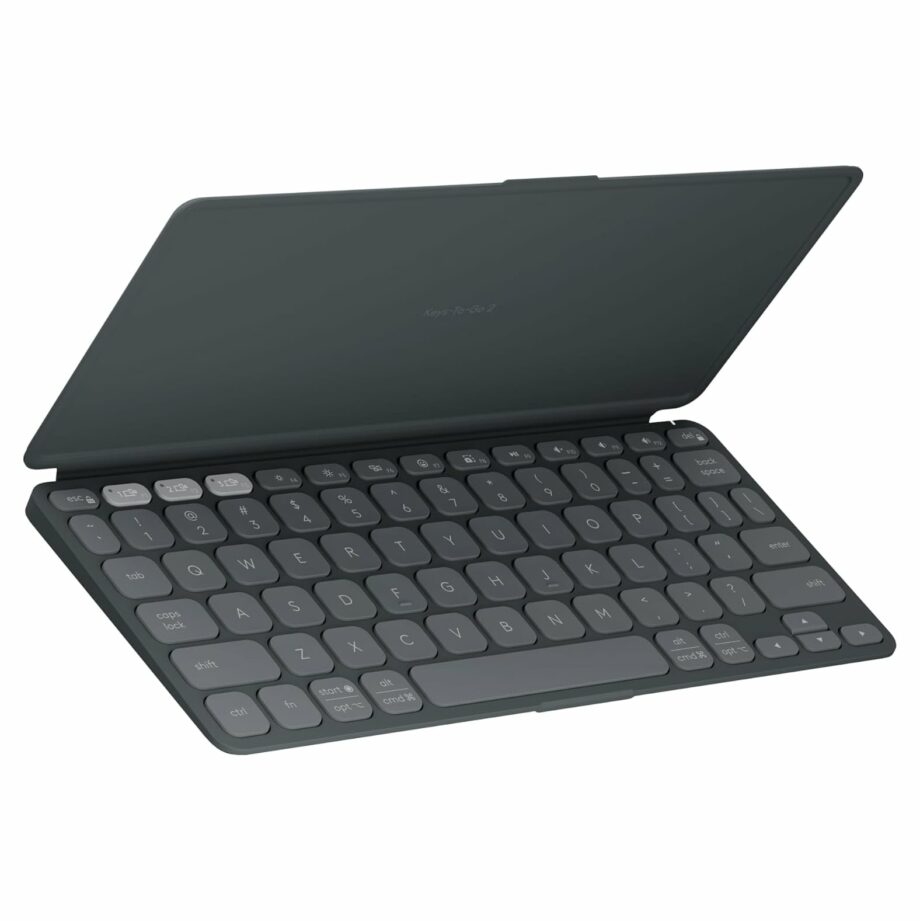 Logitech Keys-to-GO 2 Portable Bluetooth Tablet Keyboard with Built-in Cover