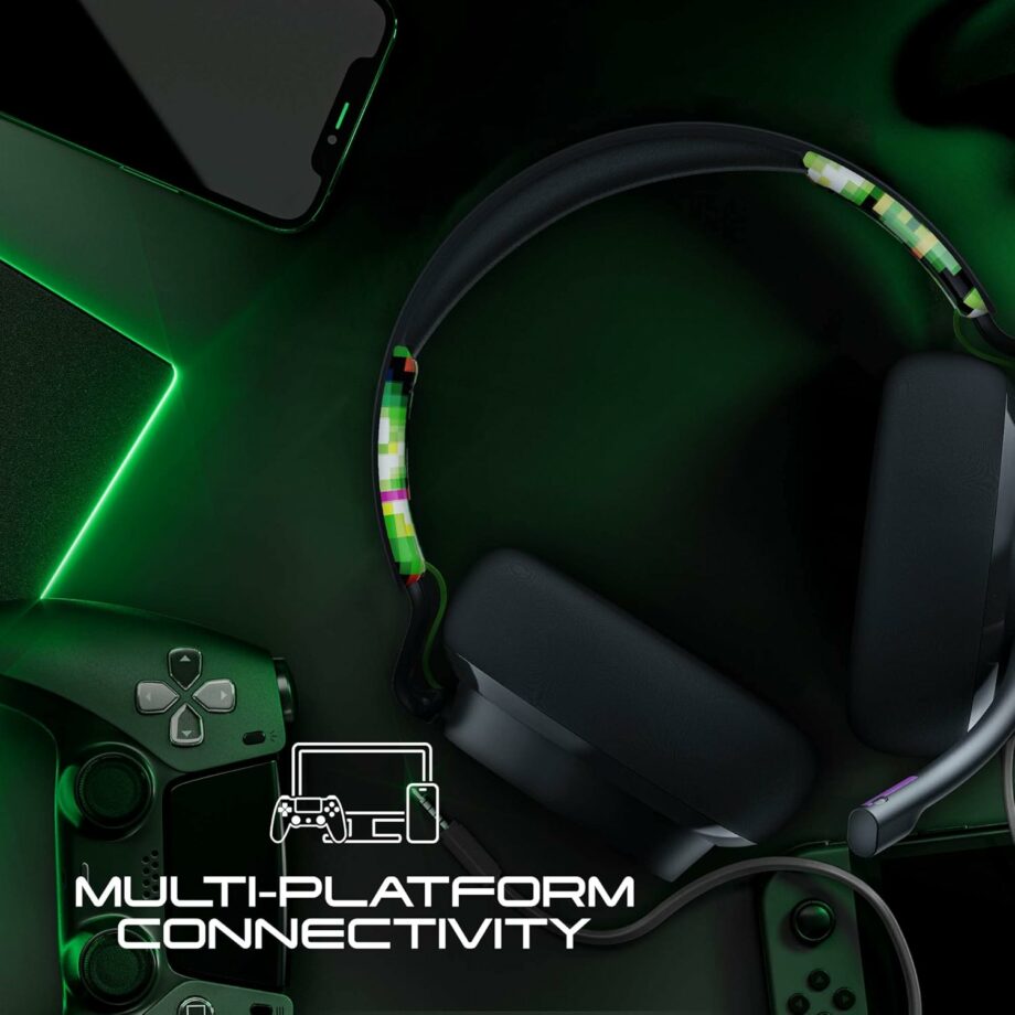 Skullcandy SLYR Pro Multi-Platform Over-Ear Wired Gaming Headset - Green Digi-Hype