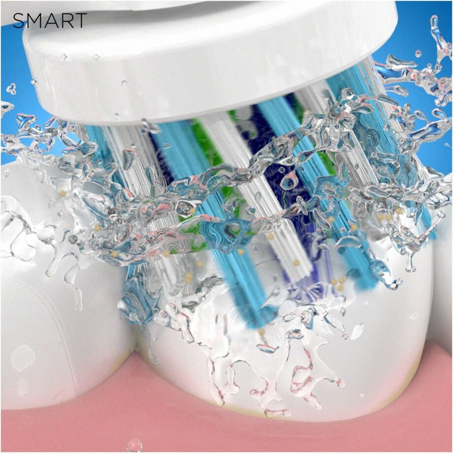 Oral-B Smart 6 6000N App Connected, 5 Modes Electric Toothbrush with 3 Toothbrush Heads & Travel Case - White (Coming Soon)