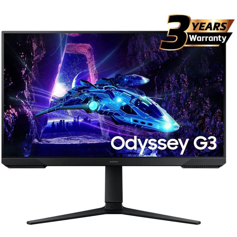 Samsung Odyssey G3 27" (DG302) FHD 1080P 180Hz HDR10 Gaming Monitor with Ergonomic Stand