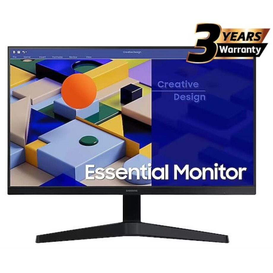 Samsung S3 Essential (C310) 27" Full HD IPS, 75Hz, AMD FreeSync Borderless Design Monitor