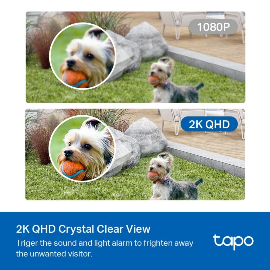 TP-Link Tapo C420S2 2K Wire-Free 2-Camera Security System