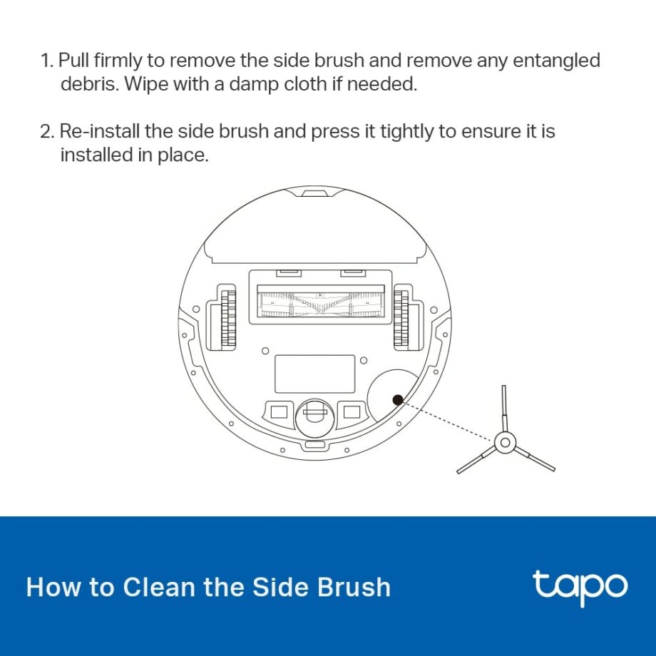 TP-Link Tapo RVA100 Robot Vacuum Replacement Kit