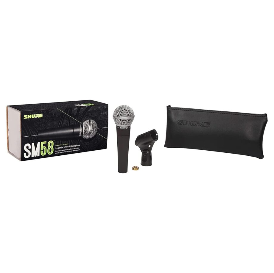 Shure SM58 Pro XLR Dynamic Professional Studio & Live Performance Microphone (SM58-LC) (Pre-Order)