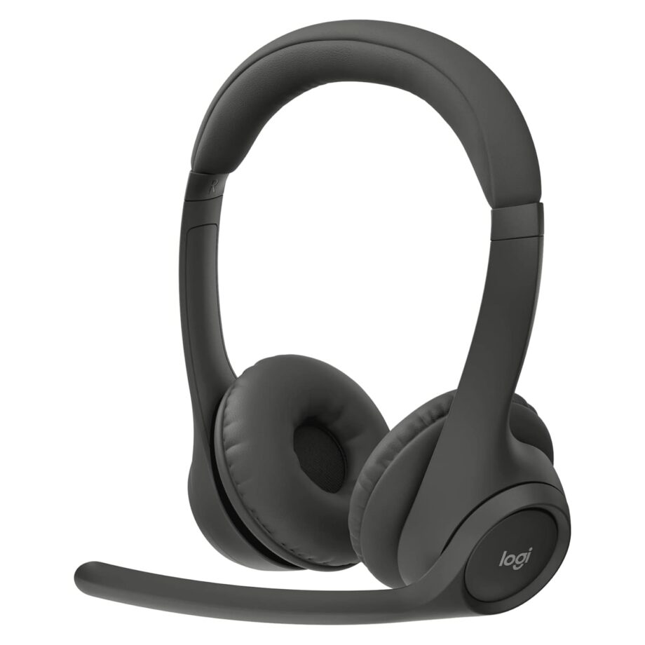 Logitech Zone 300 Wireless Bluetooth Headset with Noise-Canceling Microphone - Graphite