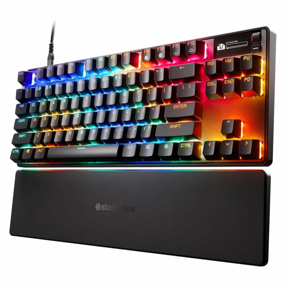 SteelSeries Apex Pro TKL Gen 3 (2025) OmniPoint 3.0 HyperMagnetic Switches Gaming Keyboard (Pre-Order)